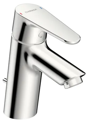 Produktbild von Hansa Waschtischbatterie VANTIS 5240 Ablaufgarnitur Zugstange 109mm Chrom, 1 Stk.