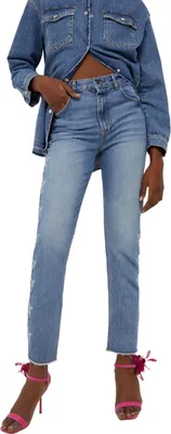 Immagine prodotto di Liu Jo Donna Pantaloni dritti New Mom Denim W26