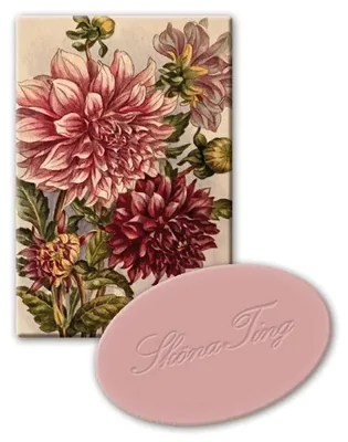Produktbild von Geschenkseife, Purple Flowers, Dahlie, 25 g