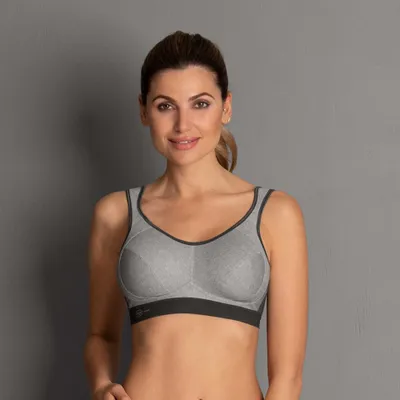 Immagine prodotto di Reggiseno sportivo Anita Extreme Control senza supporto - Grigio