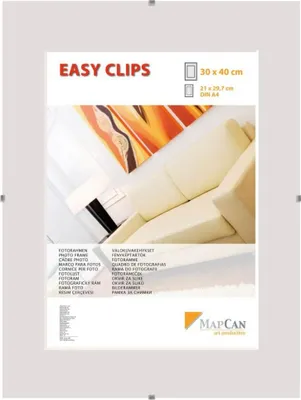 Produktbild von Cliprahmen Easyclips Normalglas 30 x 40 cm