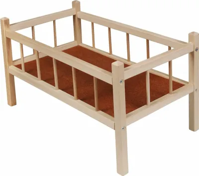 Produktbild von Holzkrippe fü r Puppen