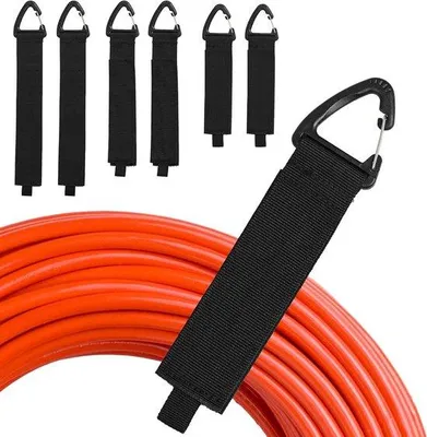 Produktbild von Kabelbinder-Set 6-teilig verschiedene Größen für Schlauchen und Werkzeuge