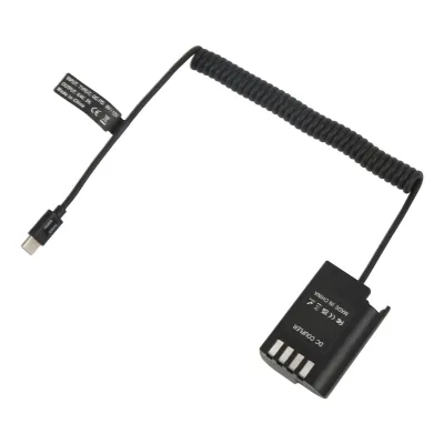 Obrázek produktu pro DMW DCC17 Atrapa baterie,DMW BLK22 Atrapa baterie,DMW DCC17 DC Coupler DMW BLK22 Atrapa baterie,DMW DCC17 DC Coupler Napájecí adaptér,Atrapa baterie pro fotoaparát,Atrapa baterie