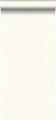 Immagine prodotto di ESTAhome Carta da parati a pois bianca - 115745 - 53 cm x 10,05 m
