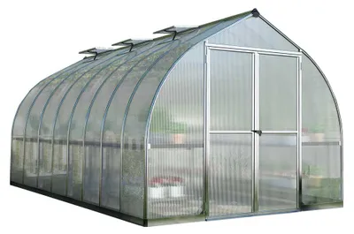 Produktbild von Palram - Canopia Aluminium Gewächshaus Bella 816 Silber 489x244x219 cm