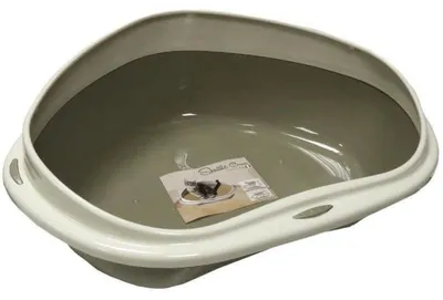 Produktbild von Eck-Katzentoilette 58 x 48 x 20,5 cm
