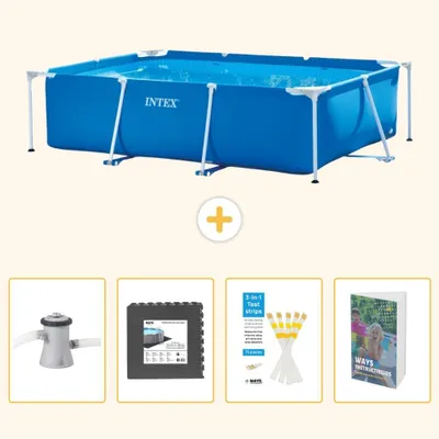 Produktbild von Rechteckiger Frame Pool - 220x150x60 cm - 5-teilig SCB131
