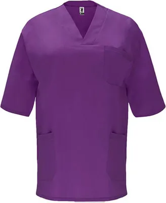 Produktbild von Roly Workwear CA9098 | Panacea Kasack - Unisex Schlupfkasak - Farbe: Grape 988 - Größe: M