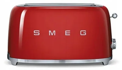Image de Grille-pain 2 fentes 1500w rouge - Smeg - TSF02RDEU -