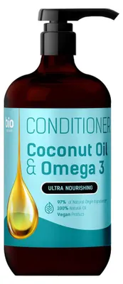 Image de Shampooing à l'huile de coco et aux oméga 3 pour tous les types de cheveux 946ml
