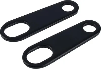 Zdjęcie produktu dla 2X Czarne wsporniki reflektorów przeciwmgielnych do motocykla Custom Bobber