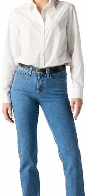 Produktbild von Levi's Damen Jeanshose 314 Shaping mit Stretch-Anteil, Straight Fit, Blau (We Ha