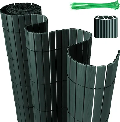 Obrázek produktu pro Jopassy PVC zástěna na soukromí plot zástěna na plot balkon zelená 80x500cm Stabilní tvar W