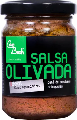 Image de Salsa Olivada - Pâte d'olive verte à base d'olives arbequina