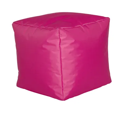 Produktbild von Sitzwürfel Nylon fuchsia 40/40/40 cm fuchsia