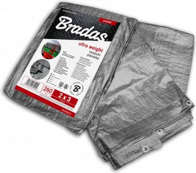 Produktbild von Gewebe-Schutzplane 260 g/m² 5x8 m