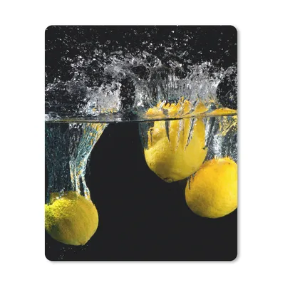 Produktbild von MuchoWow® Mauspad Mousepad Zitrone - Frucht - Stilleben - Wasser - Gelb 30x40 cm - Mousepads - Maus Mat - Pad - Mausunterlage - Mausmatten