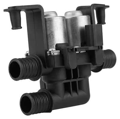 Image de Vanne de régulation du chauffage en fonte à double solénoïde pour les modèles de la Série 5 E38, E39, E46 et E53 (X5) - 64128374995