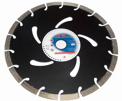 Obrázek produktu pro Diamantový kotouč SEGMENT 230 mm x 10 mm x 22,2 mm 00372