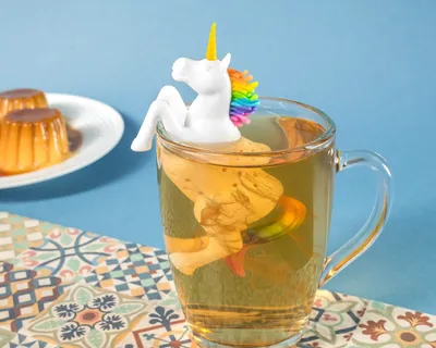Immagine prodotto di Master Colino per tè in silicone - unicorno