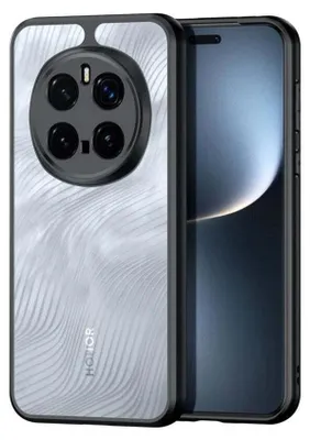 A phone case is shown on a white background, with a phone partially visible to the right.