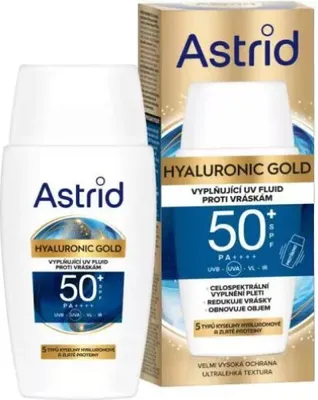 Obrázok produktu pre Astrid, hydratačný fluid s kyselinou hyalurónovou a SPF 50, 50 ml
