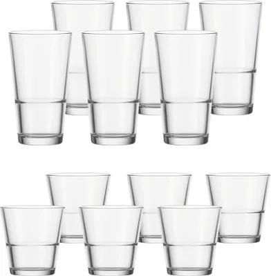 Produktbild von Leonardo EVENT Trinkglas Set 280ml + 330ml 12er Set
