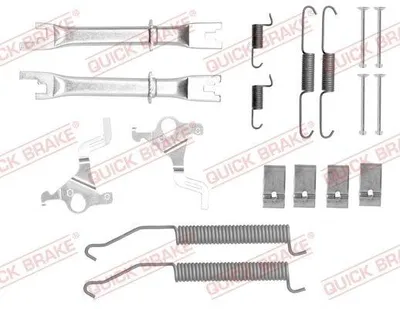 Produktbild von QUICK BRAKE Zubehörsatz Bremsbacken 105-0812S Hinten für FORD RANGER (TKE)