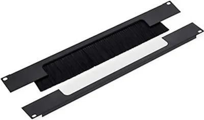 Zdjęcie produktu dla 19" panel przelotowy 2U dzielony poziomo. 350x55mm