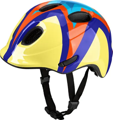 Produktbild von 75 KED Kinderhelm MEGGY SPARK Starburst Yellow Blue