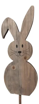Immagine prodotto di Coniglio da giardino Clayre & Eef 100 cm Legno marrone