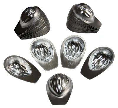 30er Set Mini-Backformen für Nussplätzchen, 3,8 x 3 cm