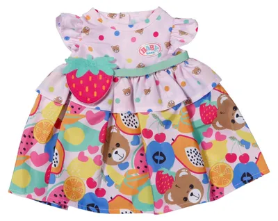 Obrázok produktu pre BABY born Dress Fruit 43cm, Šaty pre bábiku, 3 rok / roky