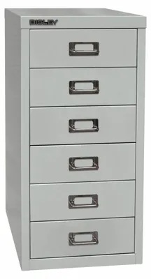 Produktbild von Bisley MultiDrawer Schubladenschrank - Farbe: Lichtgrau