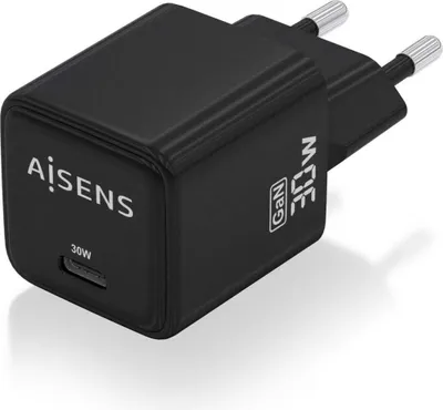 Image de Chargeur mural Aisens PD3.0 QD4.0 Blanc Noir 30 W