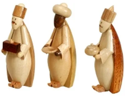 Obrázek produktu pro Miniaturní figurky betlémů přírodní Výška 6,5 cm NOVINKA