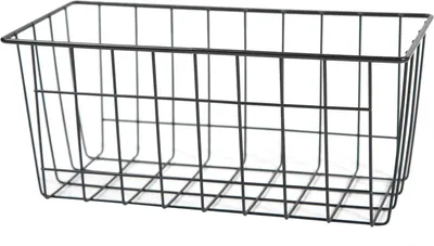 Immagine prodotto di Cestelli portaoggetti da cucina - Montaggio a parete - Set da 4 - Ferro - 8 cuscinetti autoadesivi senza chiodi - Capacità di carico per cestello 5-10 kg