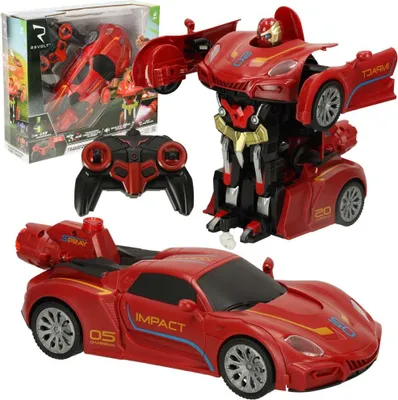 Obrázok produktu pre Transformer robot závodné auto Revolt TRANSFORMING ROBOT RACER