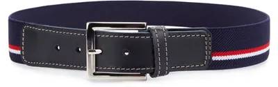 Image de Ceinture élastique pour enfants Ladeheid, 5-14 ans, jusqu'à 85 cm, P23 (bleu foncé/rouge/blanc/noir)