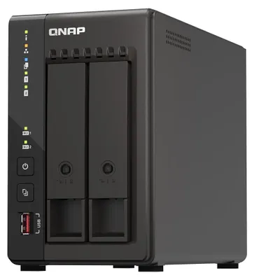 Image de QNAP QVP-21C NAS/storage server Tower Intel® Celeron® J6412 8 GB DDR4 0 TB QVR Pro Black
