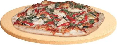 Immagine prodotto di Pietra per pizza rotonda da 42 cm per cuocere pizza e pane
