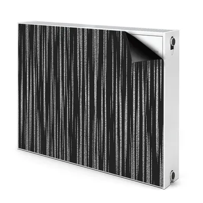 Produktbild von Magnet Heizkörper Heizkörper-Abdeckung Heizkörperabdeckung 110x60 cm - Schwarz, design
