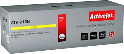 Produktbild von Activejet ATH-212N Tonerkartusche (Ersatz für HP 131A CF212A, Canon CRG-731Y; Höchste; 1800 pages; gelb), 1800 Seiten, 0 Seiten, Gelb, 1 Stück(e)