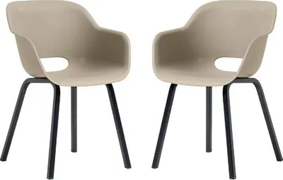 Obrázok produktu pre KETER Noa Duo Kreslo 2 Ks Silver Sage 260027