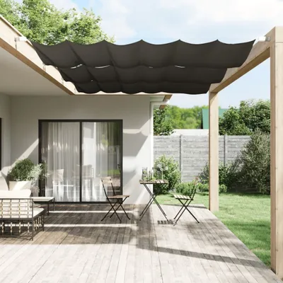 Obrázek produktu pro Maison Exclusive – vertikální markýza antracitová 140 x 270 cm, oxfordská tkanina