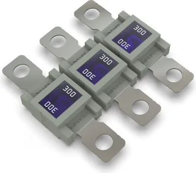 Produktbild von 3x AUPROTEC Mega Hochstromsicherung 300A Schraubsicherung grau