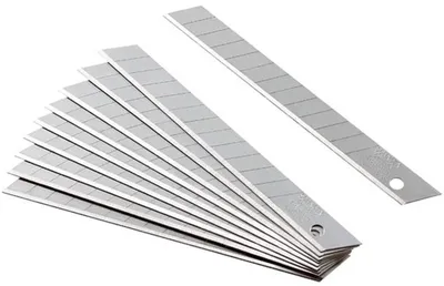 Produktbild von Cutter-Ersatzmesser 10741 Metall 18mm  Packung mit 50 Stück