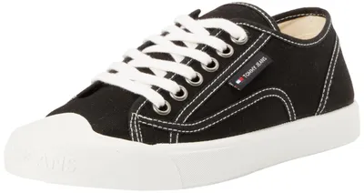 Zdjęcie produktu dla Buty sportowe męskie Tommy Jeans, elastyczna podeszwa, sznurowane, kolor czarny, rozmiar 42