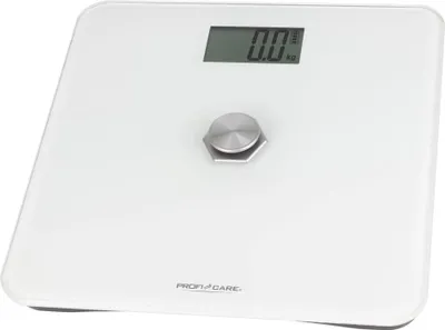 Obrázek produktu pro ProfiCare PC-PW 3112 white, Elektronická osobní váha, 180 kg, 100 g, Bílá, 5 kg, kg, lb